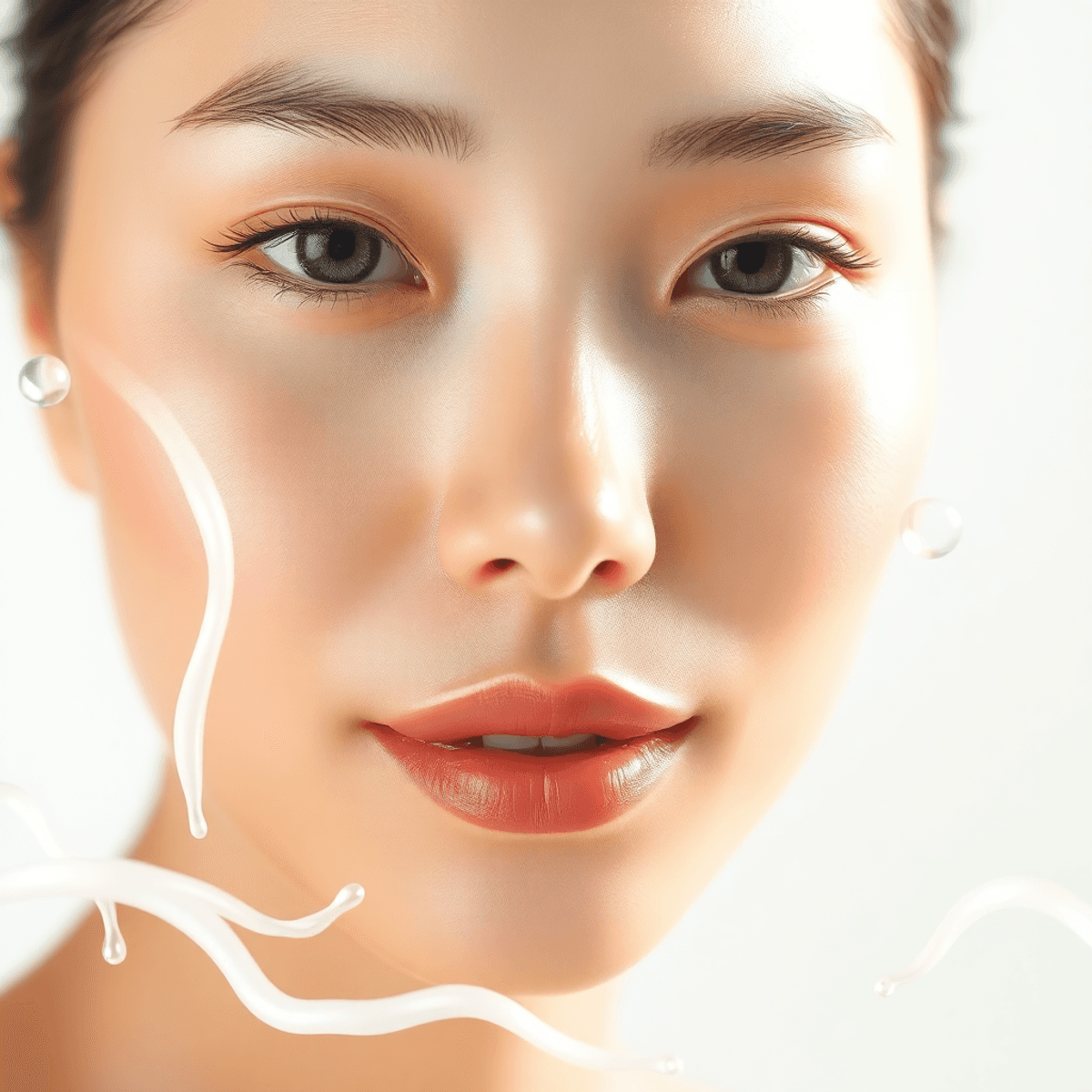10 Powerful Tips in the Ultimate Serum Microneedling Guide for Faster Skin Recovery 1 Close-up of glowing, smooth skin with serum applied to the cheek, illustrating the benefits highlighted in the Serum Microneedling Guide for hydration and faster recovery.