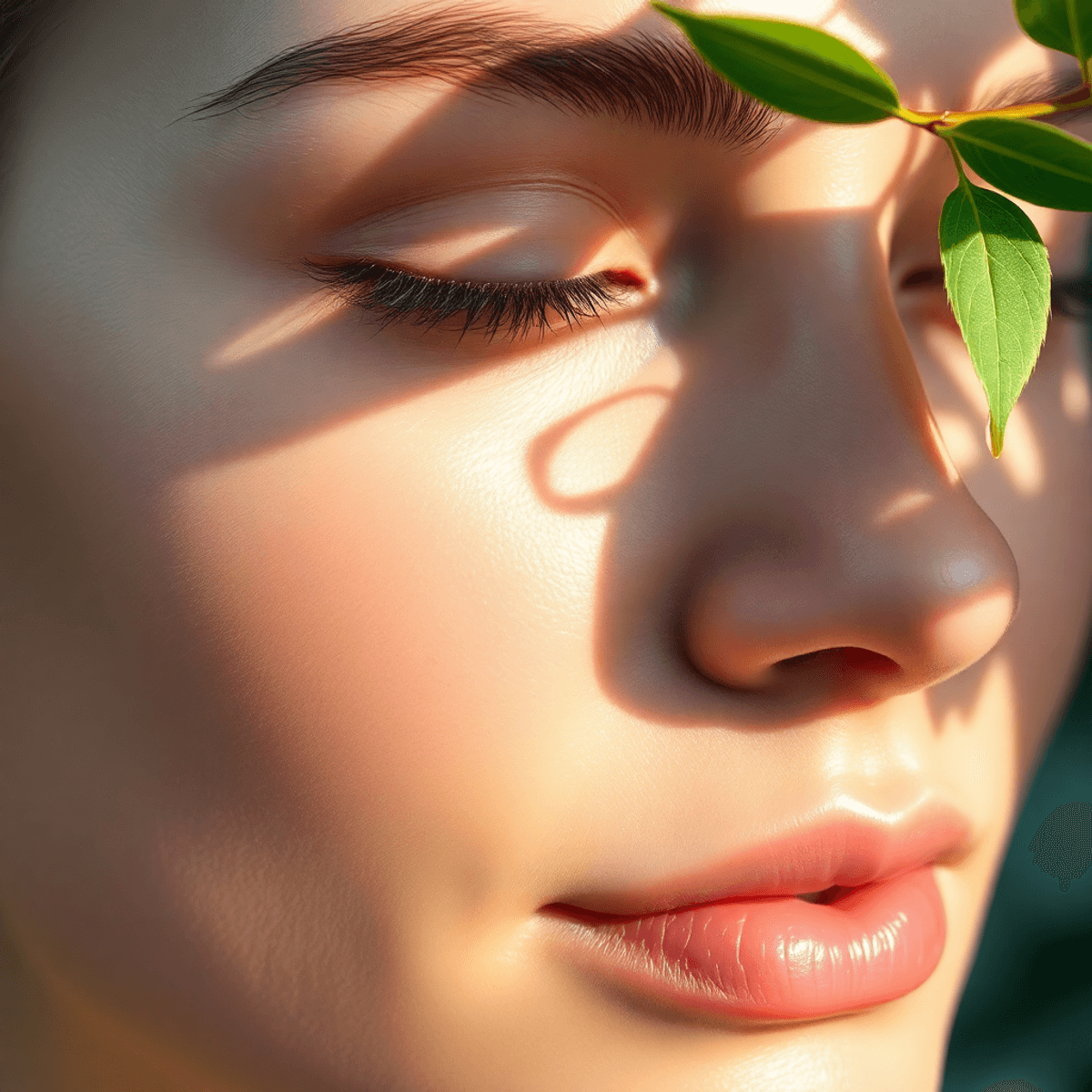 7 Proven Picks for Growth Factor Serums in 2026 — Your Tested Guide to Better Skin 1 Close-up of smooth, radiant skin glowing under soft light, surrounded by green leaves and serum drops, symbolizing skincare renewal and anti-aging growth in an article about growth factor serums