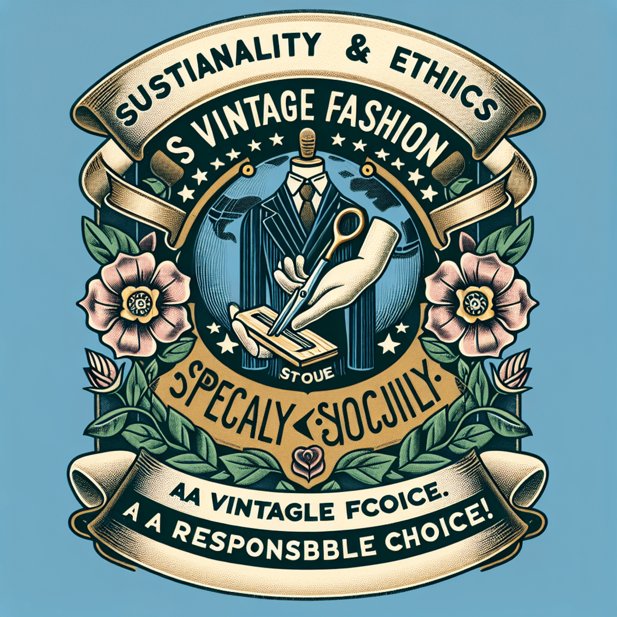 Une image de mouchoirs de poche vintage sur une table en bois, dans un style rétro.