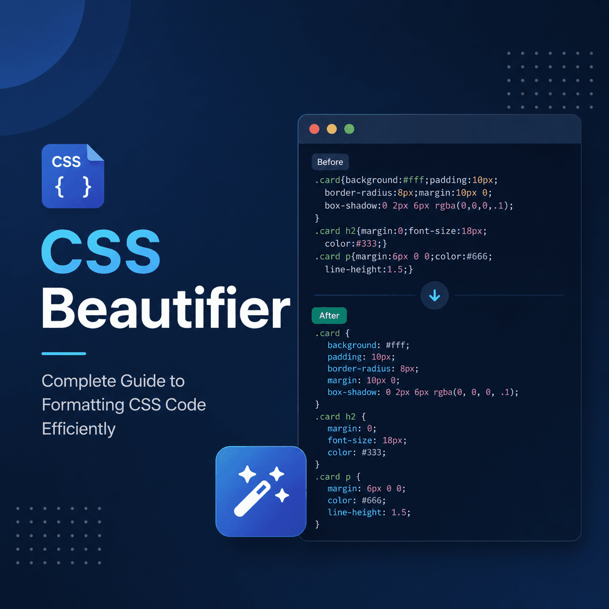 CSS Beautifier: Complete Guide to Formatting CSS Code Efficiently