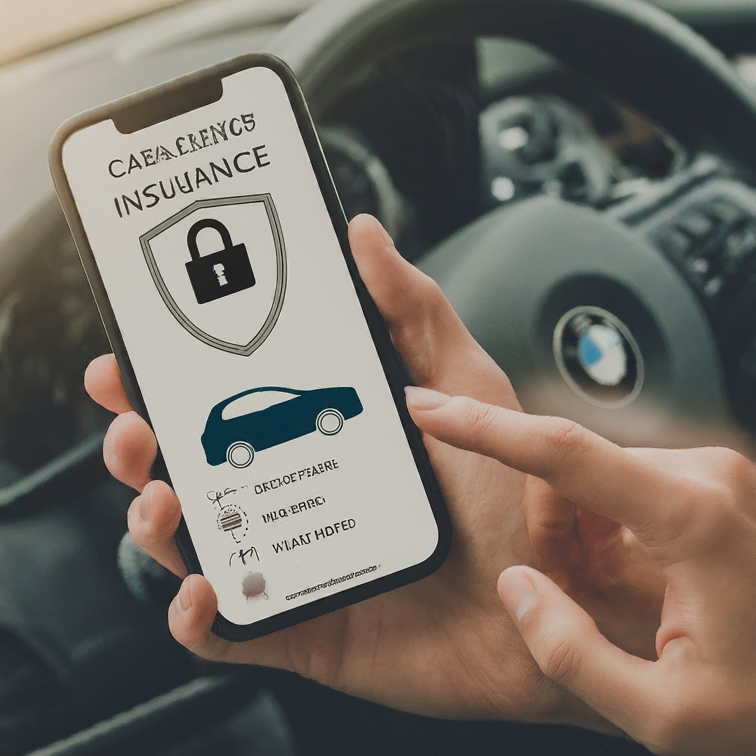 A person holding a cell phone in their hand.