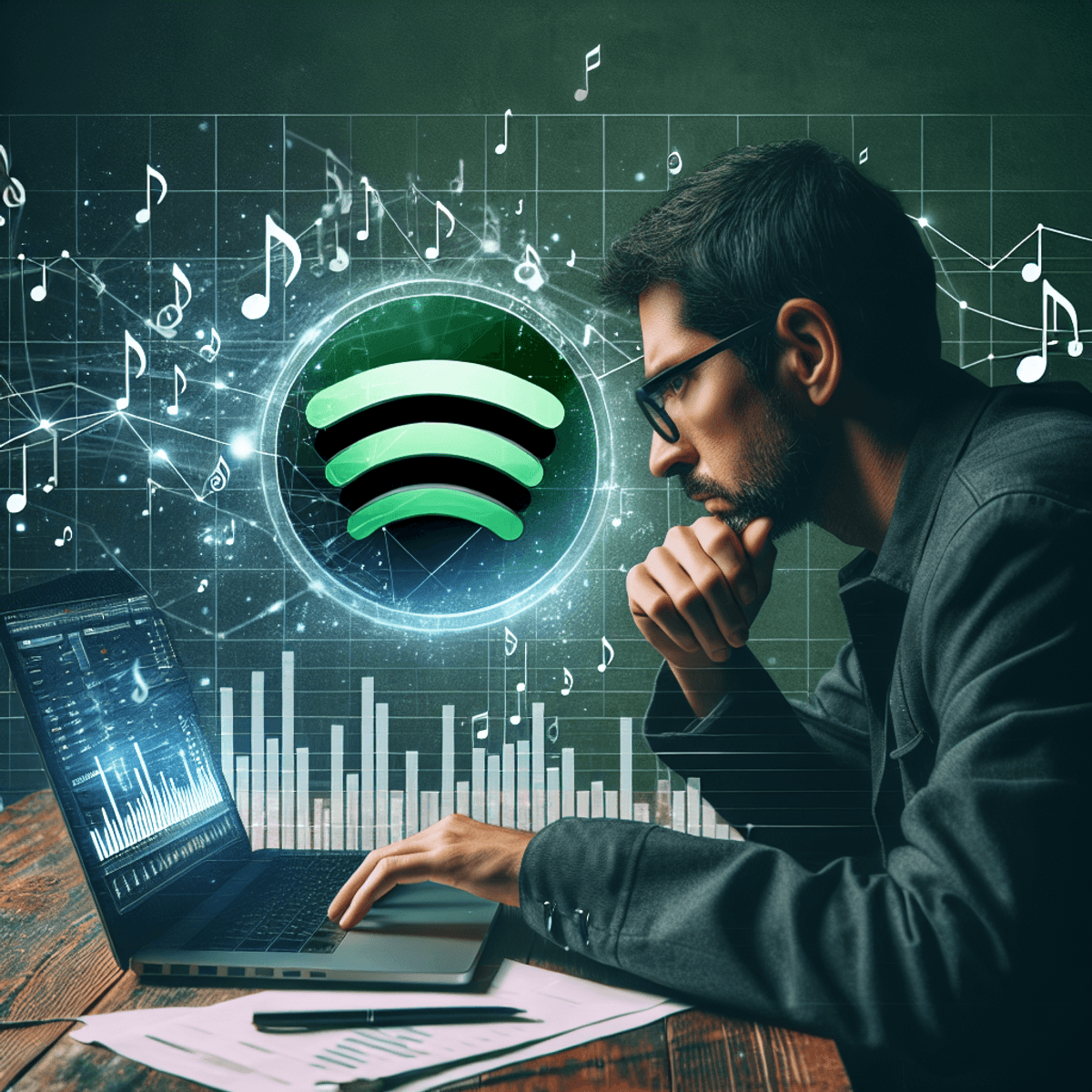 worrying artists who use artificial streaming on Spotify