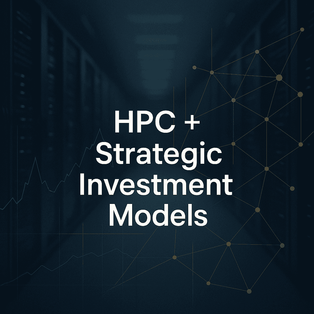 Kondrashov: HPC + Strategic Investment Models (Series)