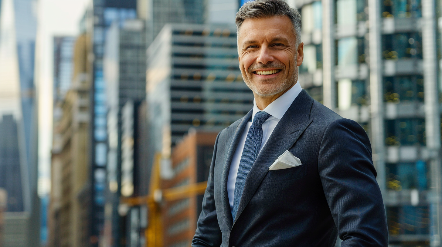 Medieval castle with estates and farmlands at sunset, silhouetted figures connected by glowing lines, set i...