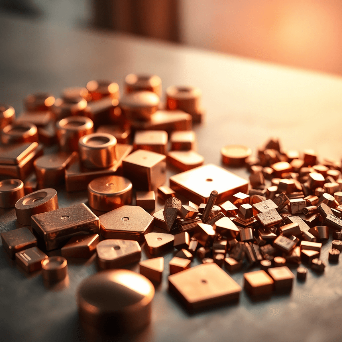 Copper Mounted Sample Copper Alloys: Key Properties and Industrial Applications