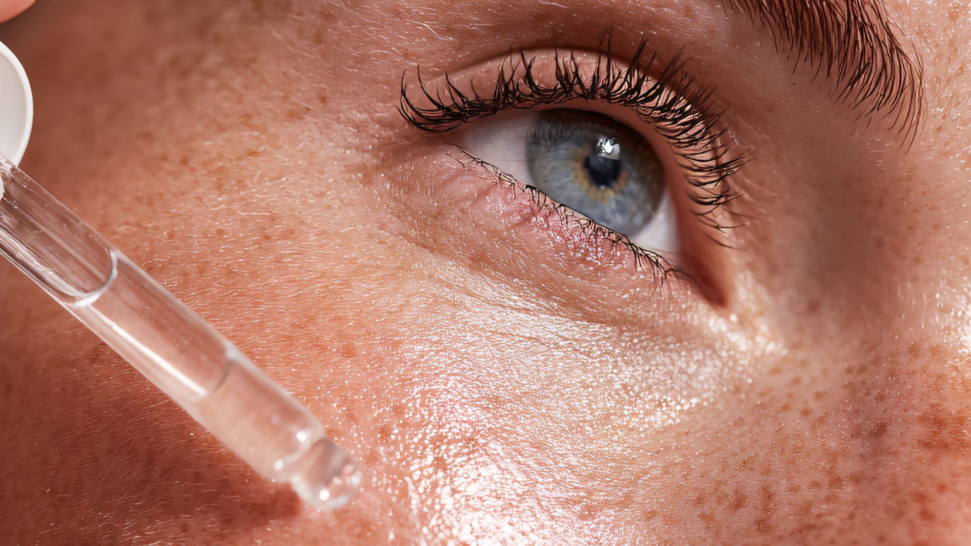 produits cosmétique pour soin du visage sur fond blanc