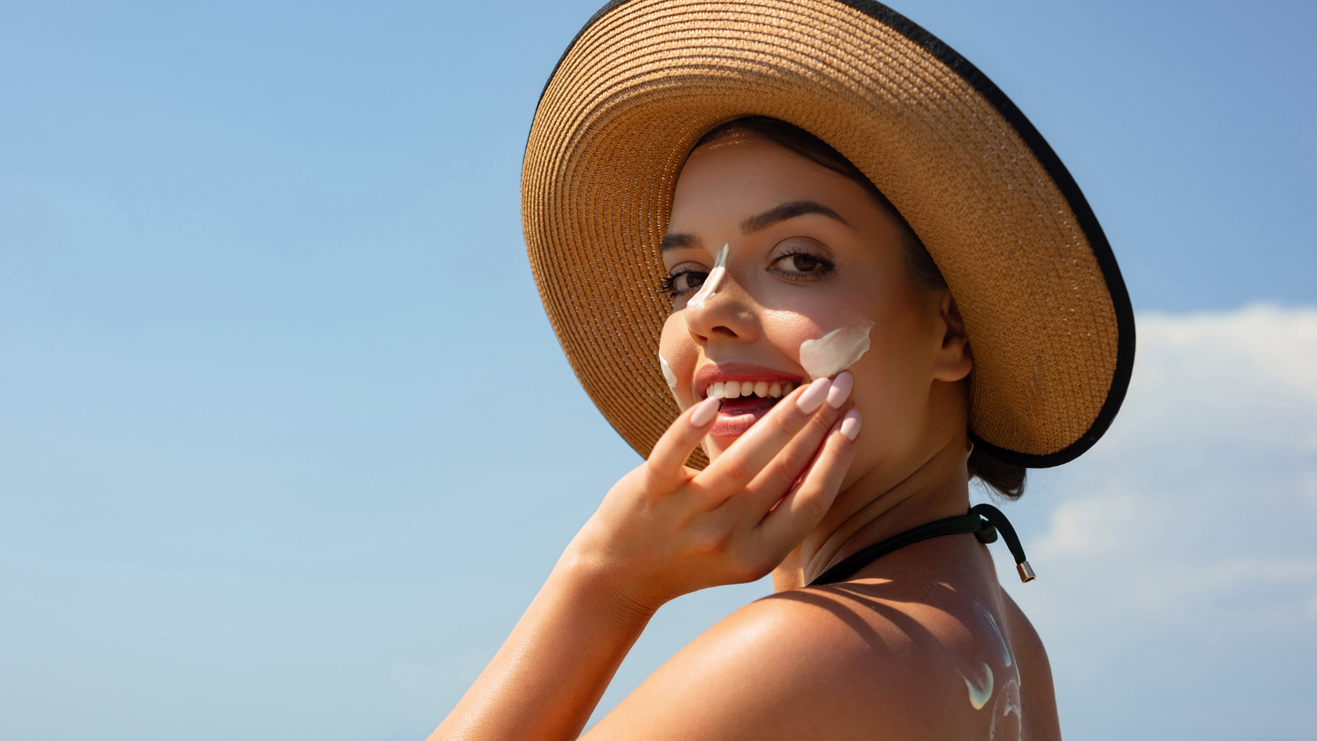 spf femme qui applique