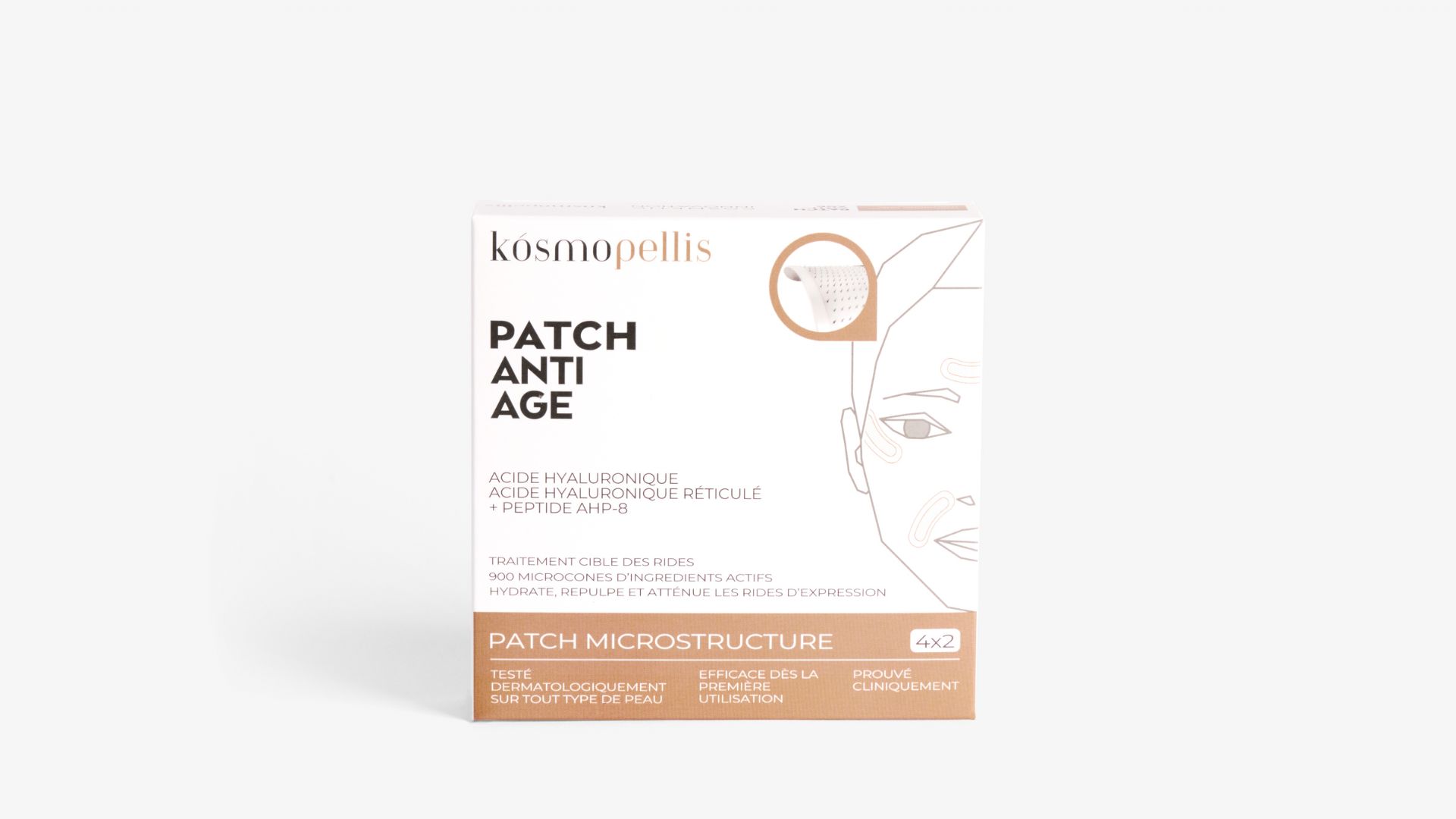 patch anti-âge microstructure Kosmopellis