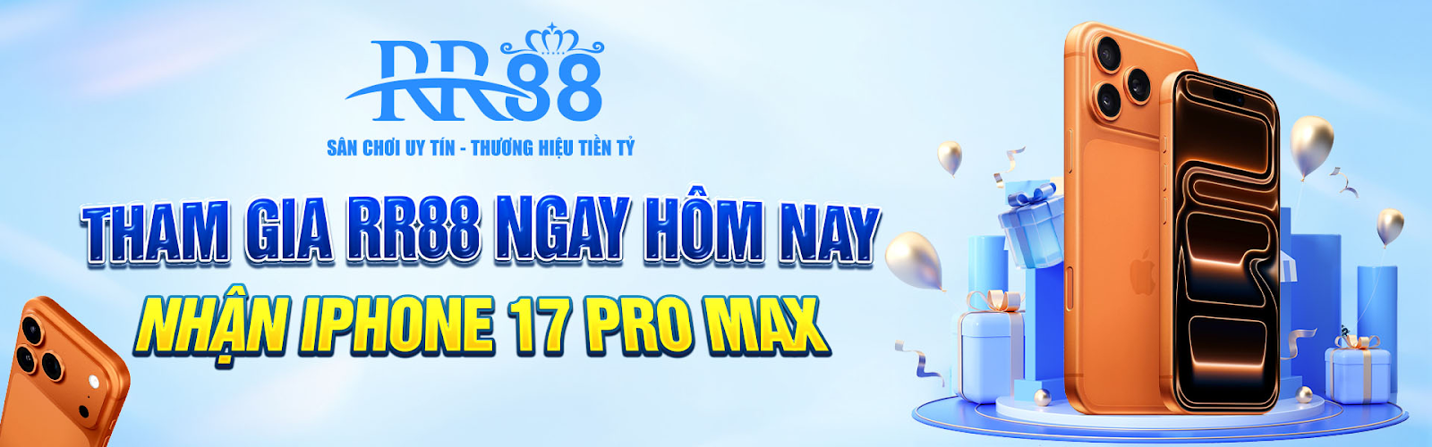 RR88 Là Nền Tảng Cá Cược Thể Thao Hàng Đầu Với Trải Nghiệm Cá Cược Vô Cùng Tuyệt Vời 2 Tham gia RR88 ngay hôm nay nhận ngay iphone 17 PRO MAX