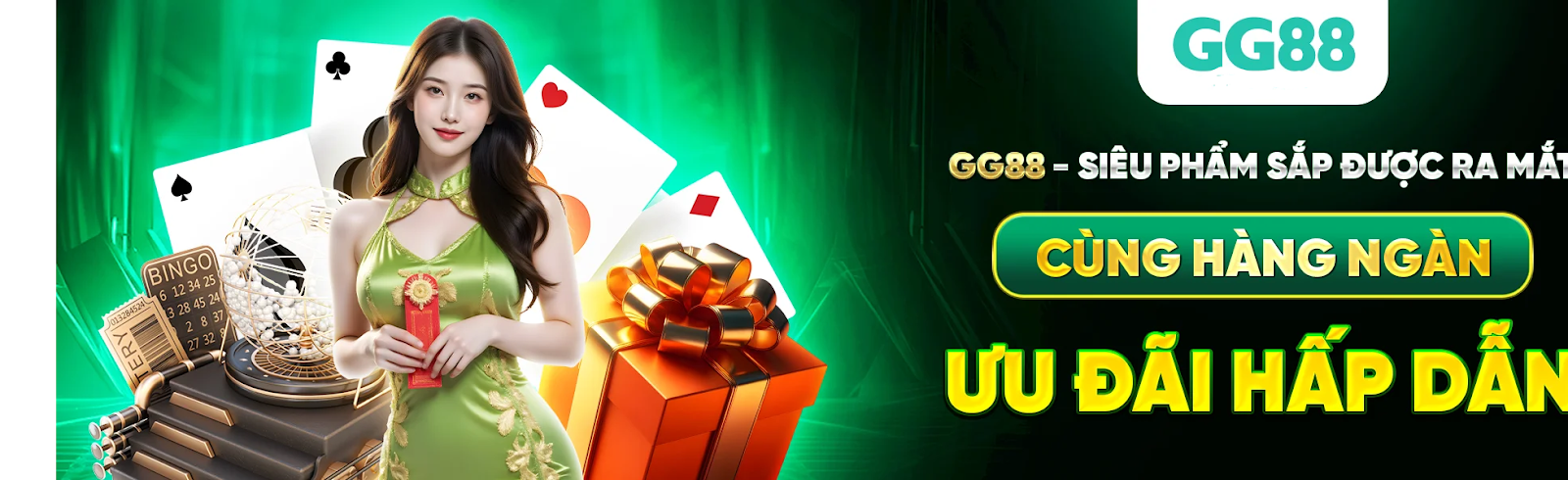 GG88 siêu phẩm sắp được ra mắt cùng hàng ngàn ưu đãi hấp dẫn