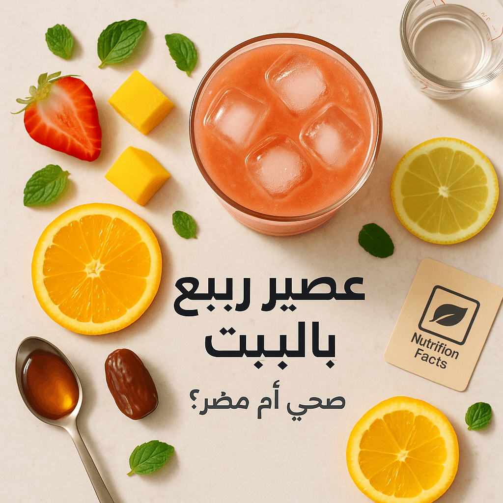 طريقة عمل عصير ربيع في المنزل + هل هو صحي أم مضر؟