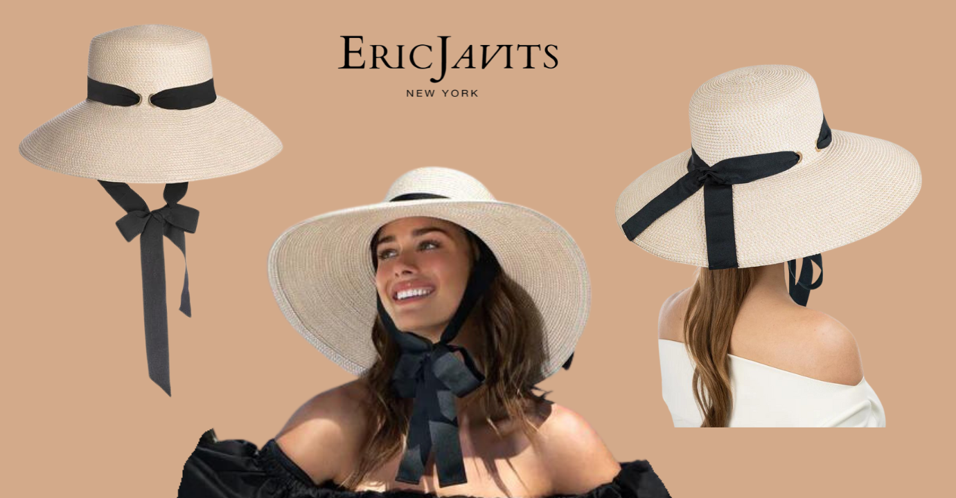 Eric Javits Artista color: cream/ black