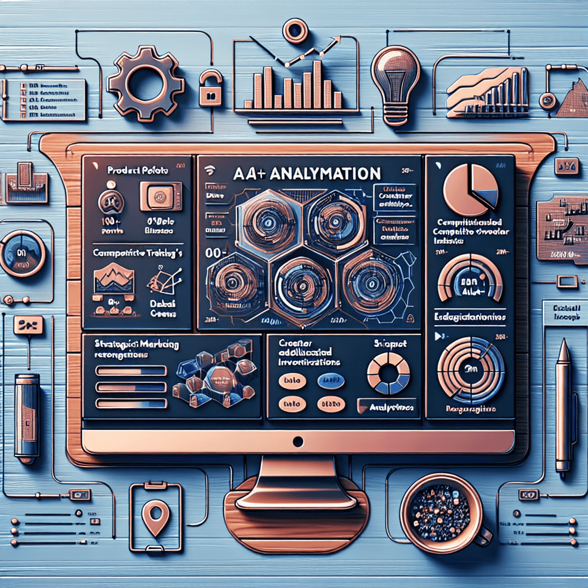 A digital art representation of a smartphone with a TikTok app icon, symbolizing TikTok's e-commerce landscape.