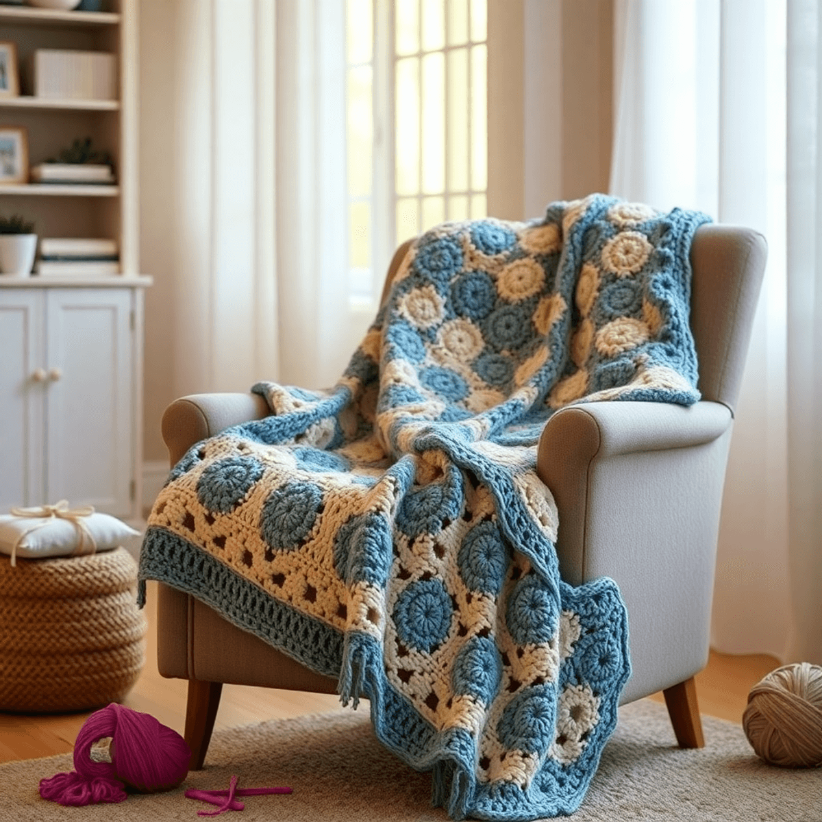 learn how to crochet a blanket : 10 Tips to Master Crochetin