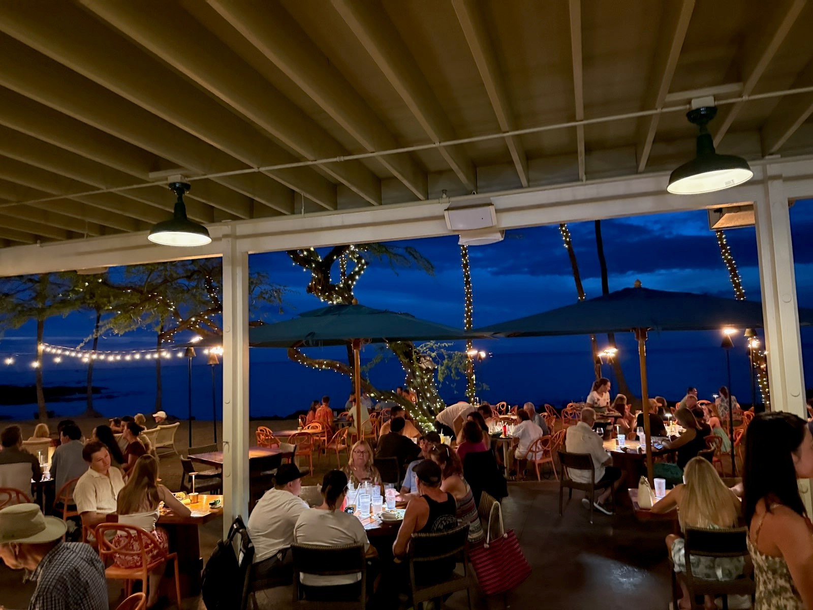 Lava Lava Beach Club after Dark