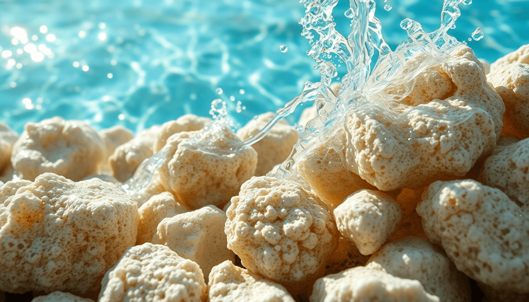 Qu’est-ce que la zéolite pour piscine ? Image de l’article