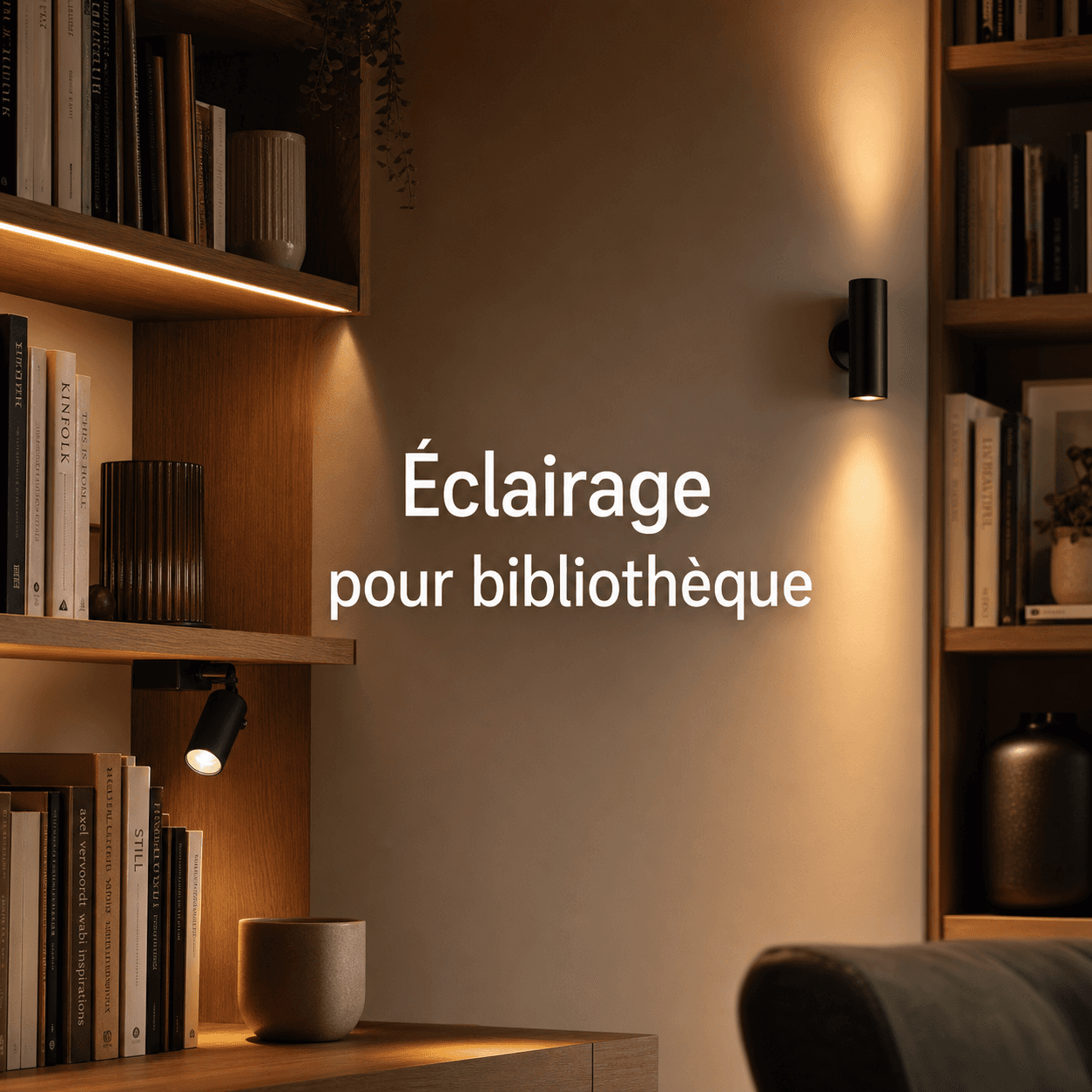 Quel éclairage choisir pour une bibliothèque ?