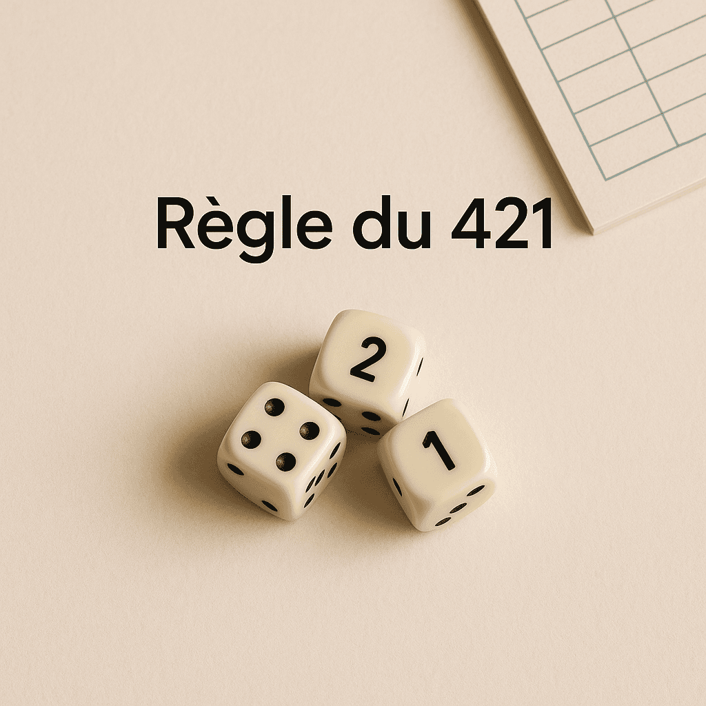 Règle du 421 : le guide clair (exemples + variantes)