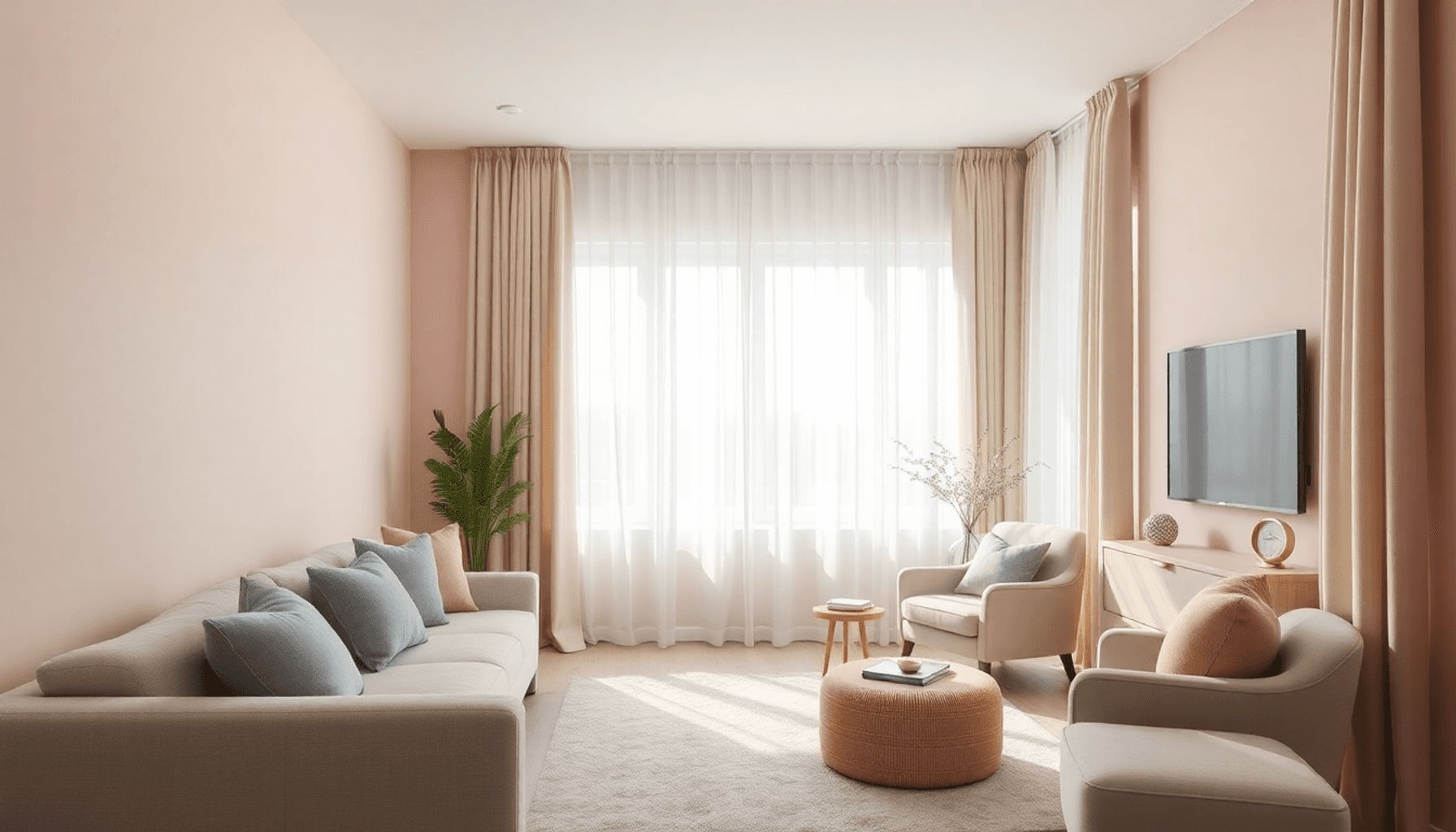 Rose poudré : les plus belles associations pour réussir votre déco avec cette couleur Image de l’article