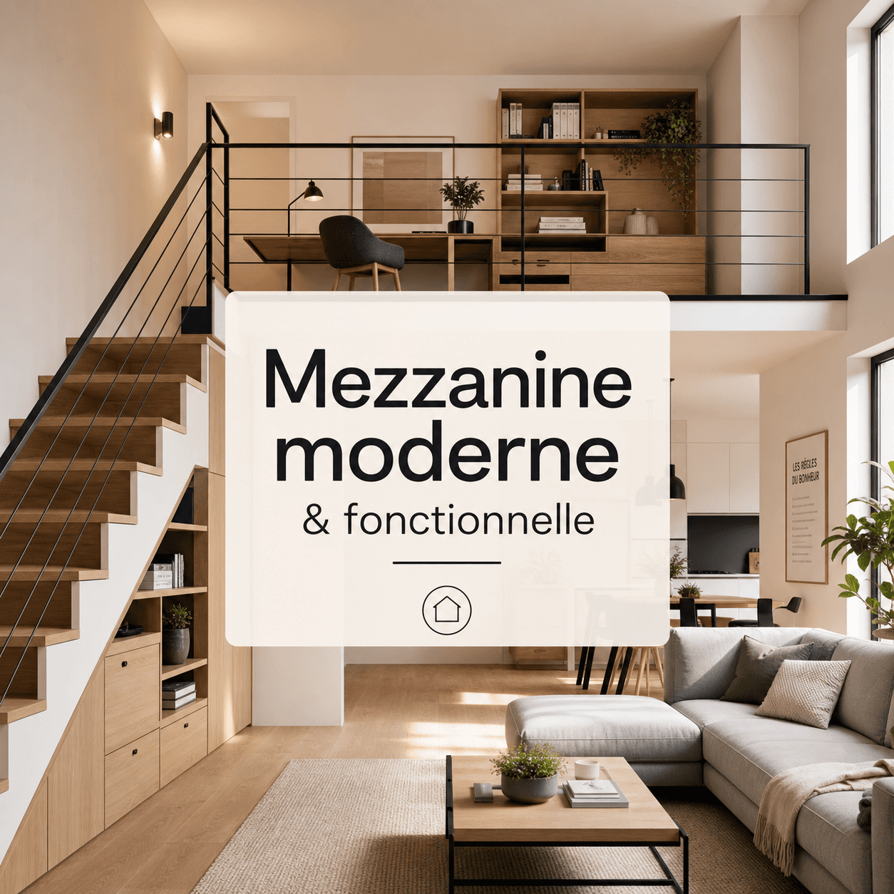 Comment aménager une mezzanine fonctionnelle et moderne ?