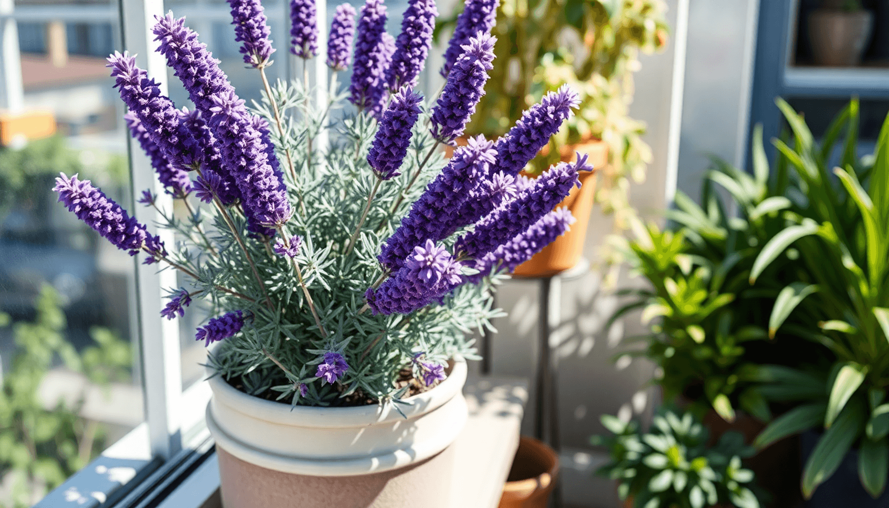 Comment réussir à planter la lavande en pot ? Image de l’article