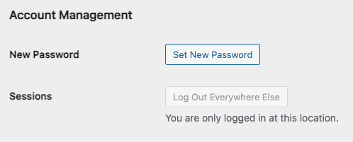 Set New Password