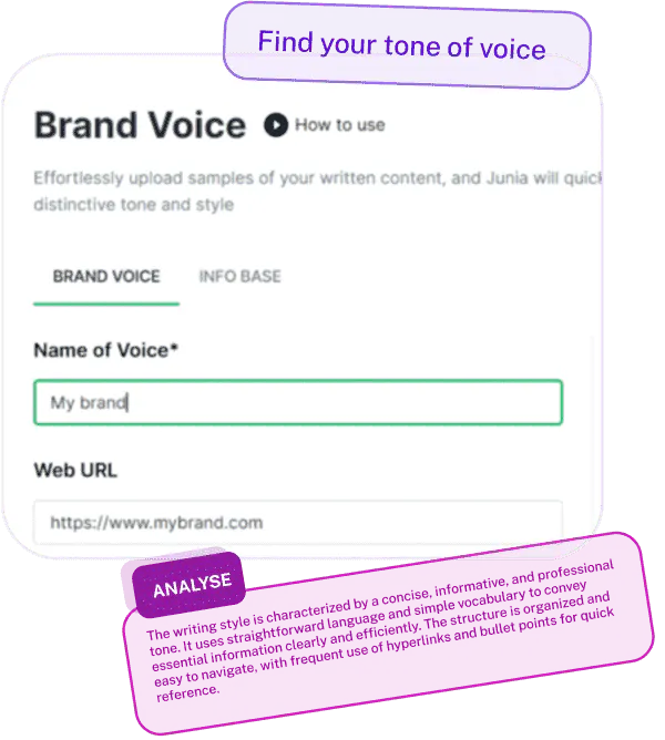 Improve Content Consistency with brand voice