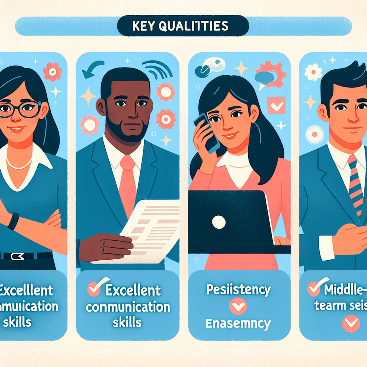Key qualities when hiring sales people